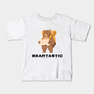 That Beartastic Bear Camping Kids T-Shirt